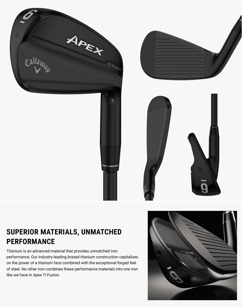 Callaway（キャロウェイ） Callaway Apex Ti Fusion Iron エイペックス