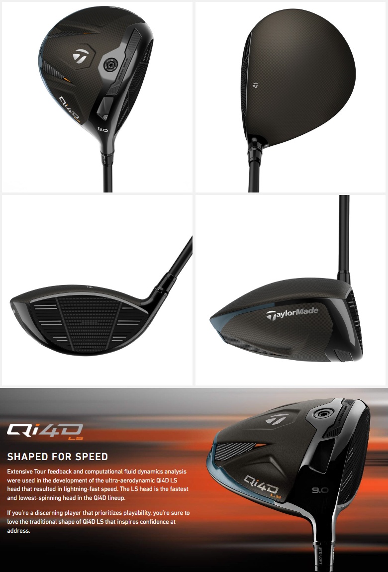 TaylorMade（テーラーメイド） レフティモデル TaylorMade Qi4D LS