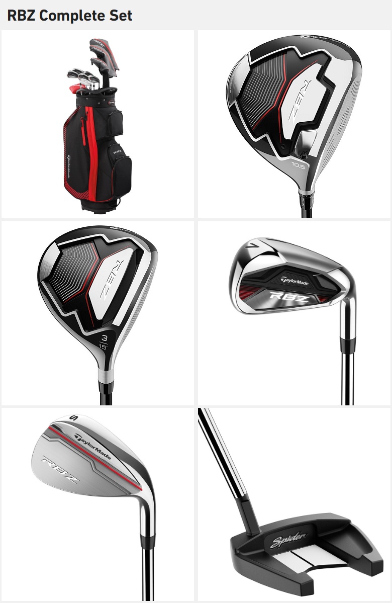 TaylorMade（テーラーメイド） TaylorMade RBZ Complete Set RBZ