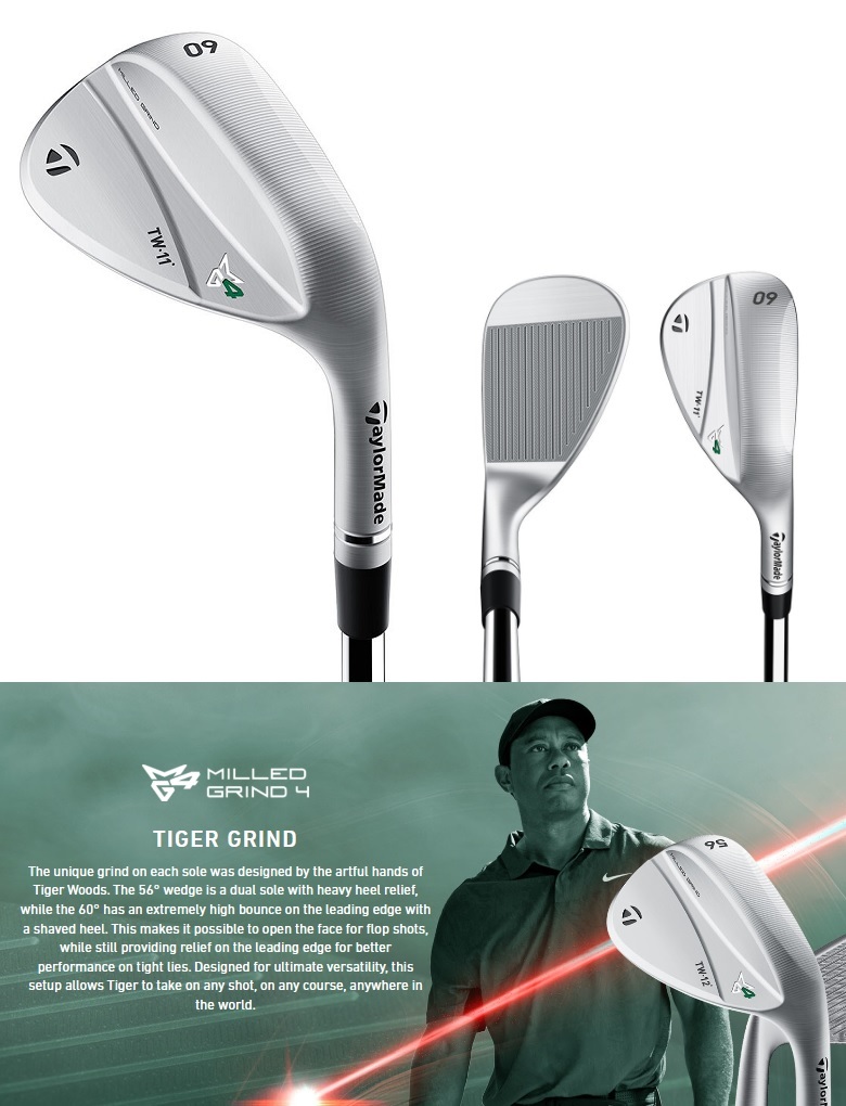 TaylorMade（テーラーメイド） TaylorMade MG4 Tiger Woods TW Grind