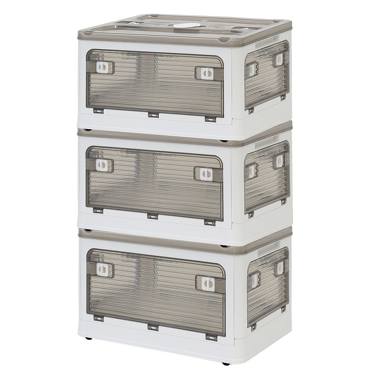 Rocotto（ロコット） 【3個セット】収納ボックス 折りたたみ コンテナ