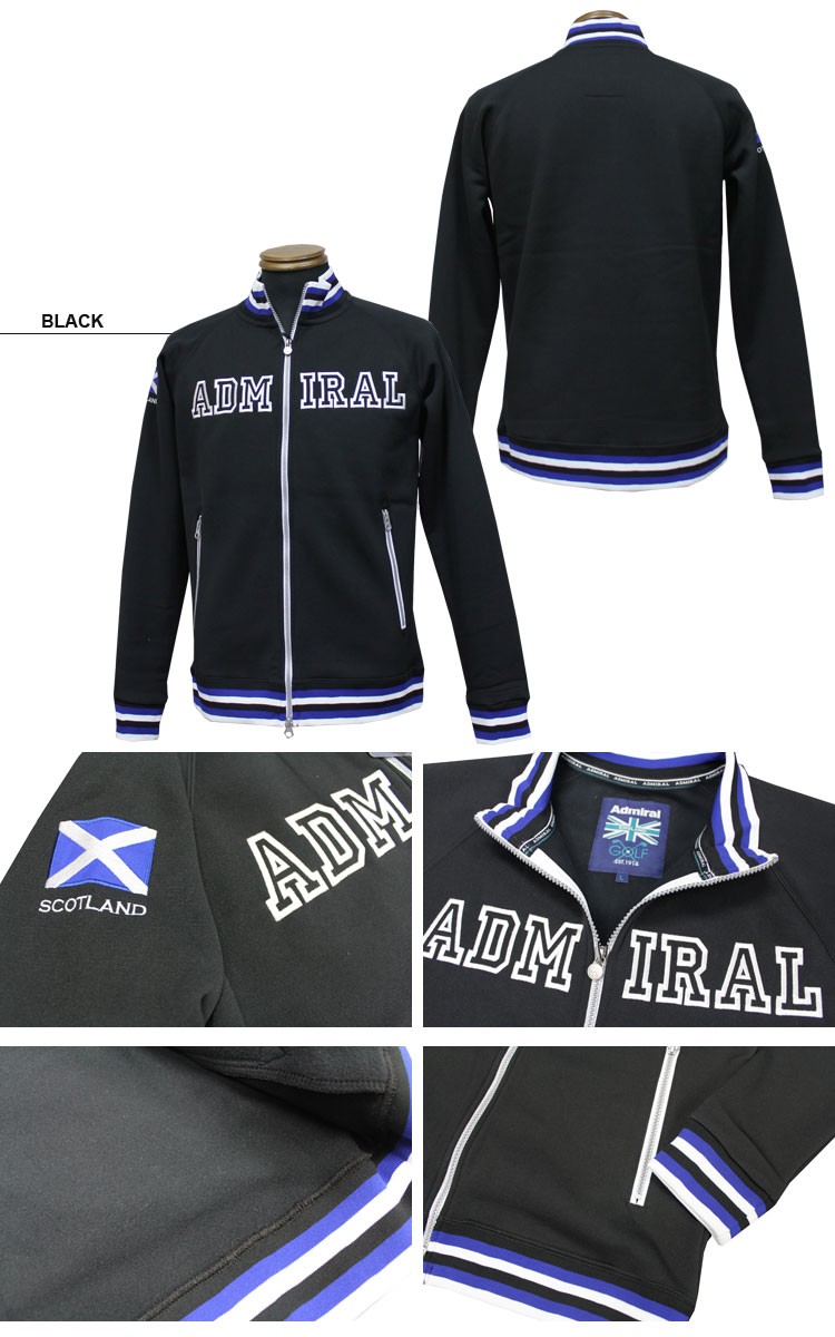 Admiral（アドミラル） SALE Admiral ジャージ LOGO TRACK TOP JERSEY