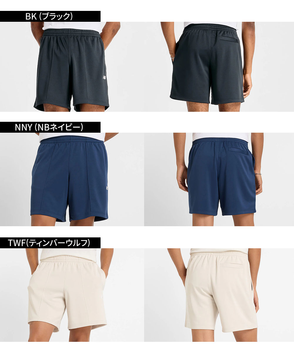 New Balance（ニューバランス） ショートパンツ メンズ スポーツ 黒 白