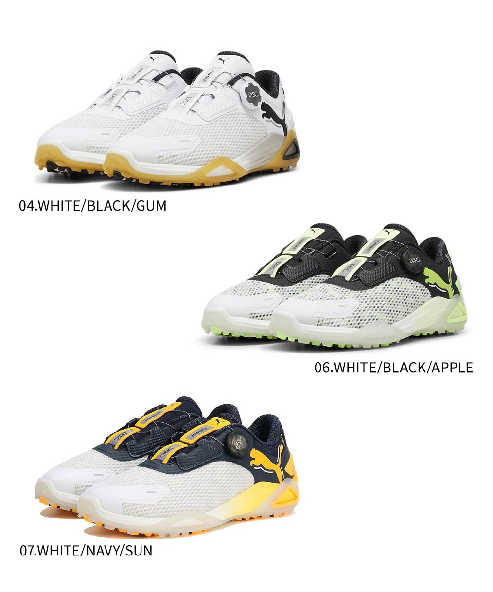 PUMA（プーマ） ゴルフ シューズ メンズ ダイヤル式 防水 ローカット