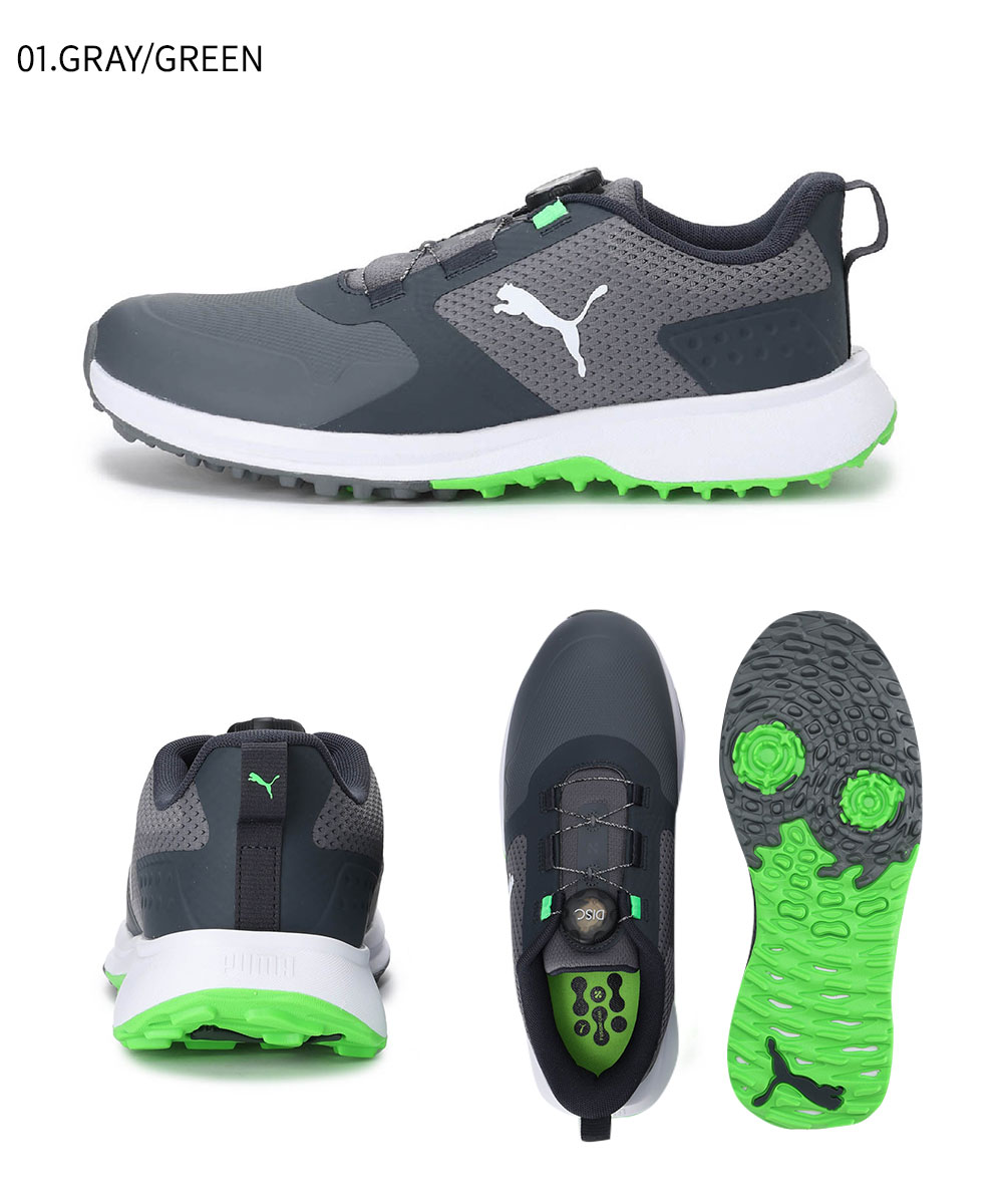 PUMA（プーマ） ゴルフ シューズ メンズ ダイヤル式 スニーカー