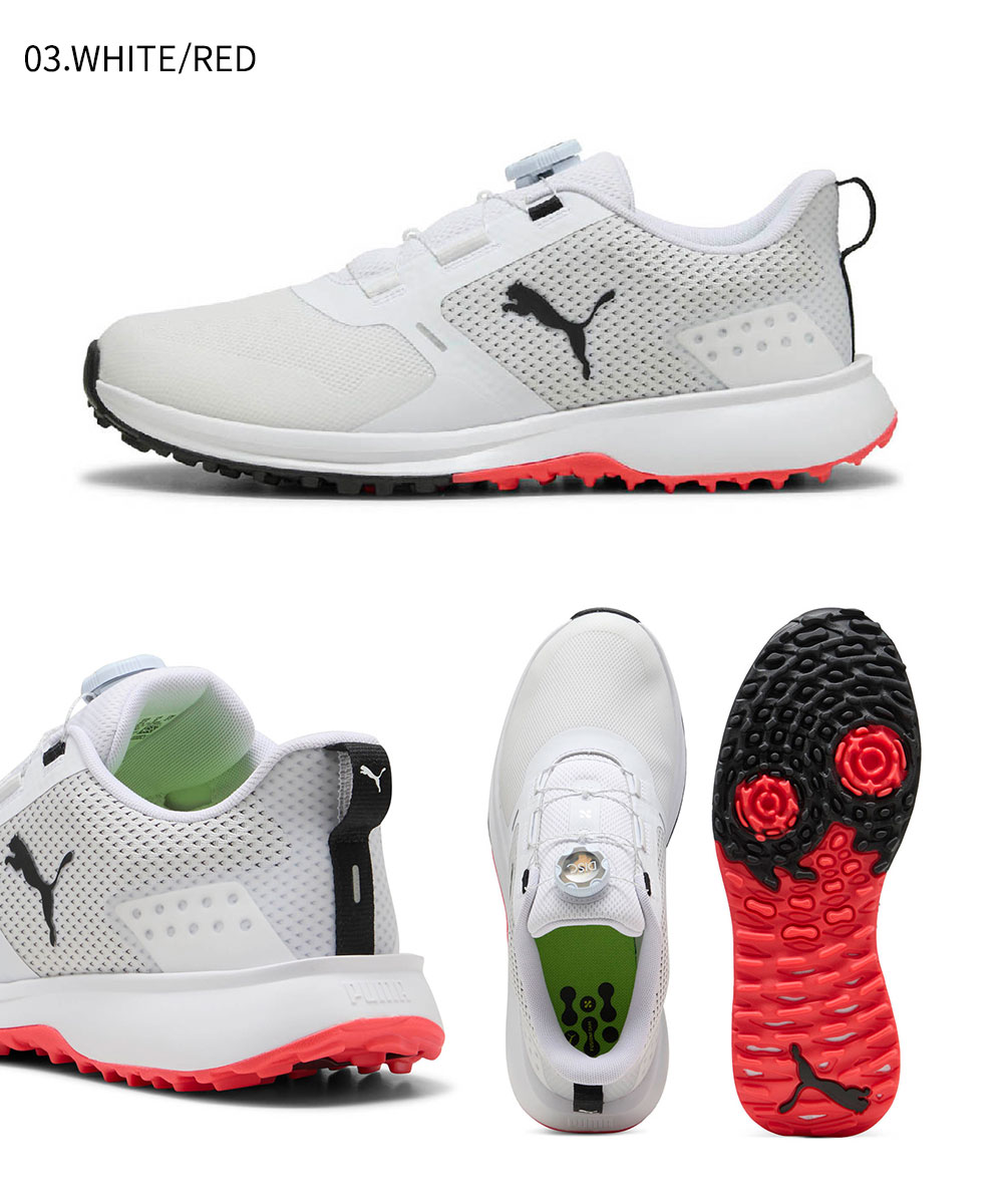 PUMA（プーマ） ゴルフ シューズ メンズ ダイヤル式 スニーカー
