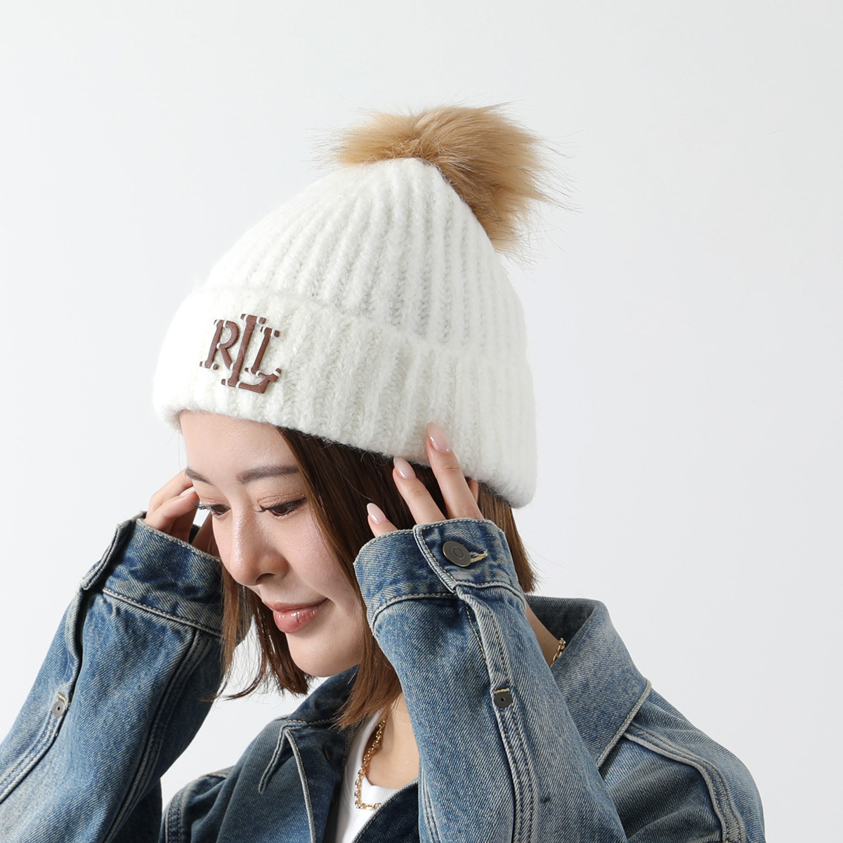 LAUREN RALPH LAUREN（ローレン ラルフローレン） ニット帽 454960080