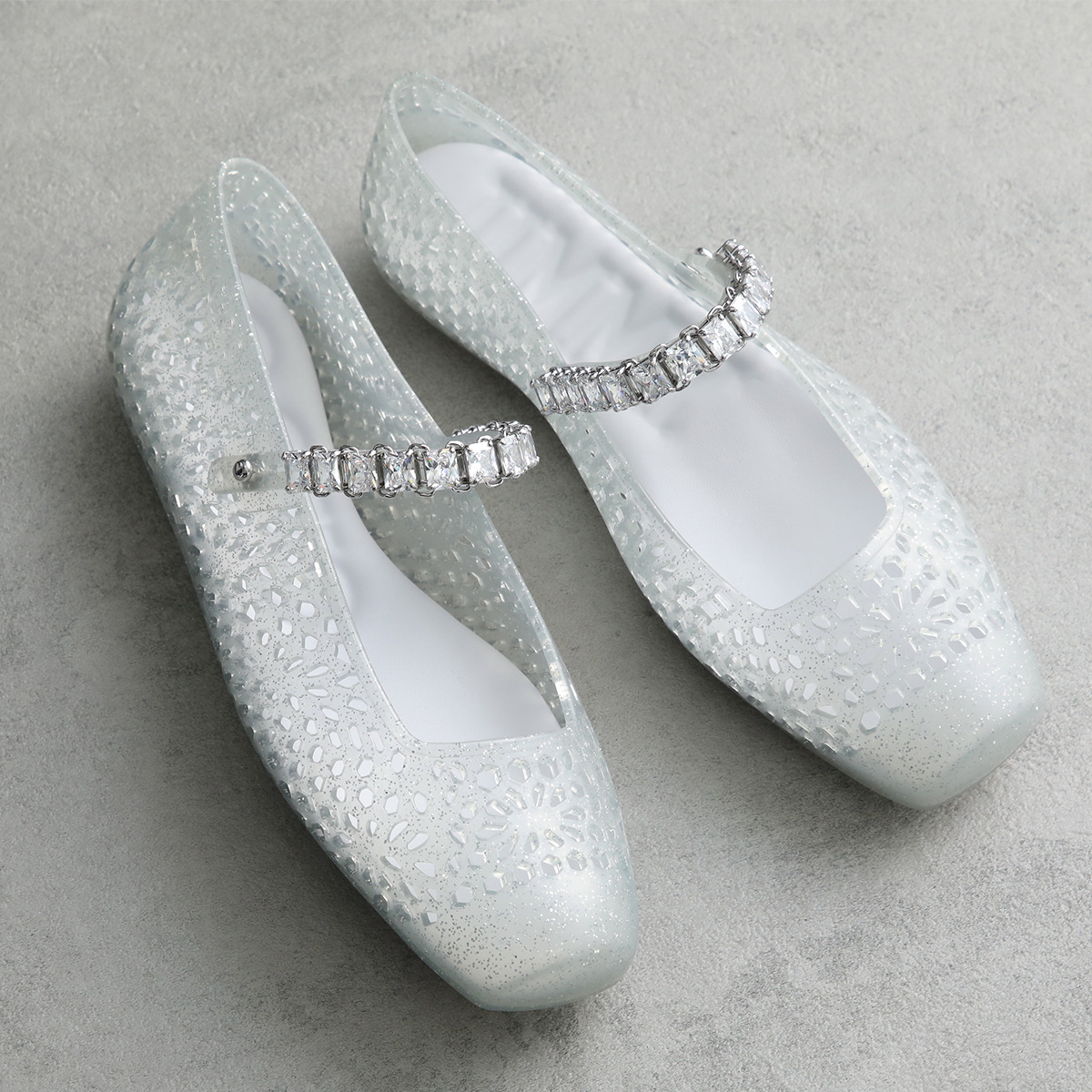 JIMMY CHOO（ジミーチュウ） バレエシューズ THEJELLY NTX ザ ジェリー