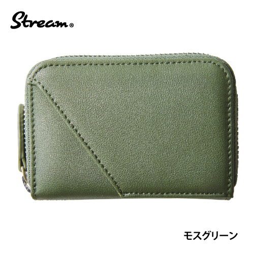 STREAM カードケース 12ポケット 本革 革 メンズ レディース 大容量