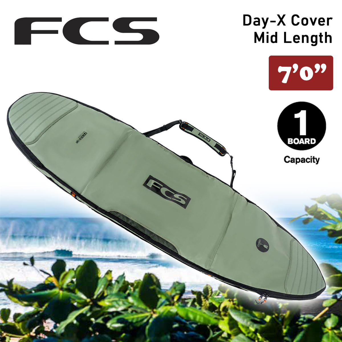 FCS 26 FCS ボードケース ハードケース 7'0