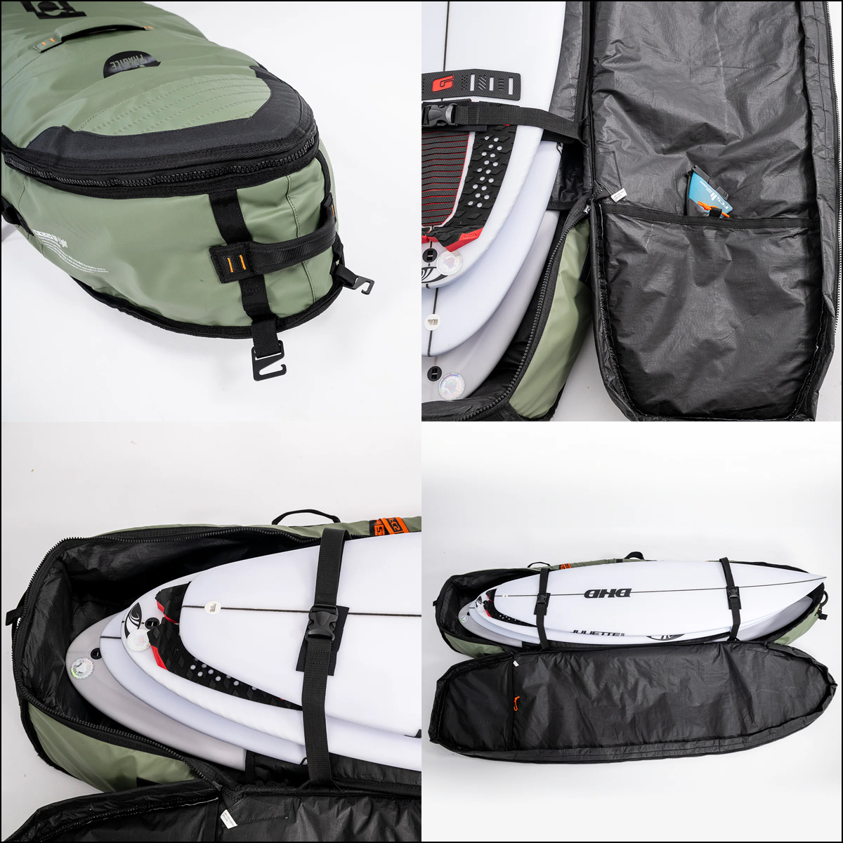 FCS 26 FCS ボードケース ハードケース 2本用 6'0