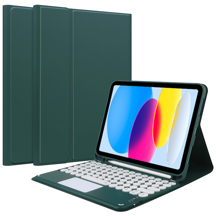iPad キーボード ケース カバー ペンシル収納 第10世代 10.2 第9 8 7