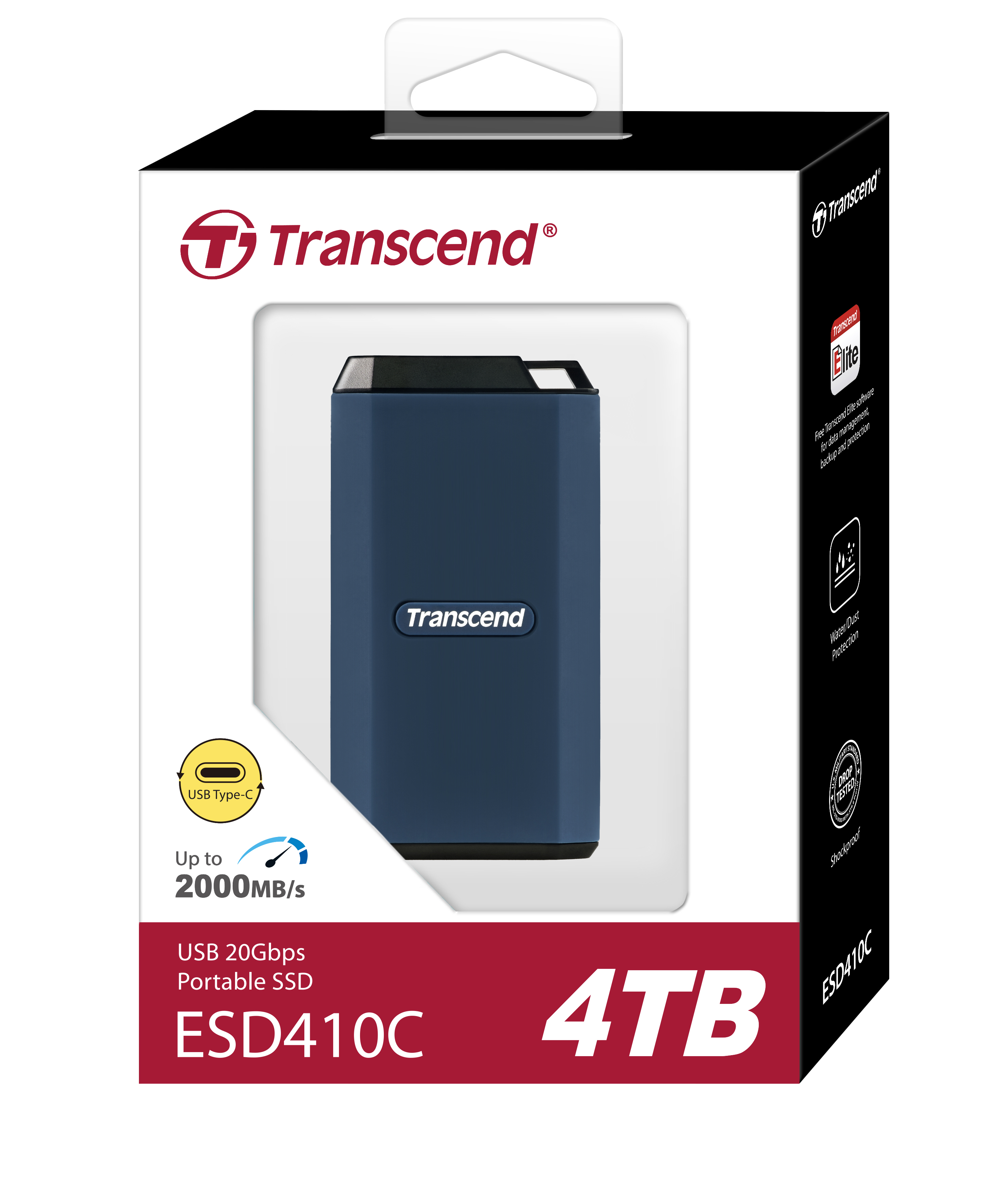 SANWA SUPPLY（サンワサプライ） SSD 外付け 4TB ポータブルSSD 最大