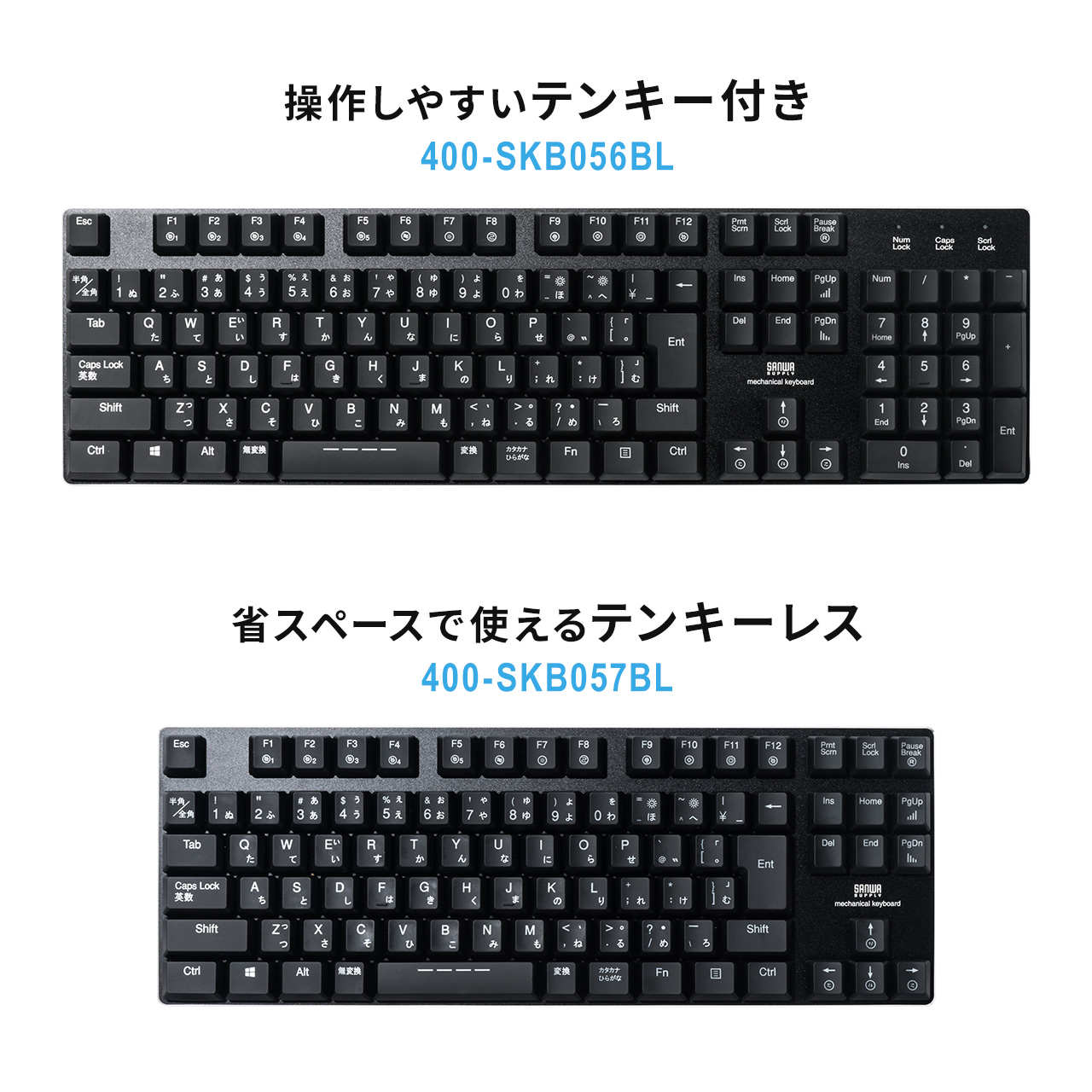 SANWA SUPPLY（サンワサプライ） キーボード メカニカル USB接続 有線