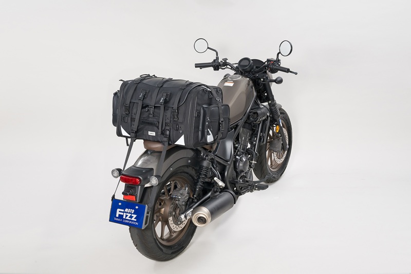 Moto Fizz MFK-102 大型ツーリングバック可変容量59〜75ℓ - 新品・3