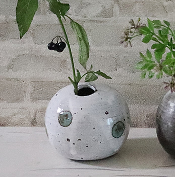 信楽焼 花瓶 おしゃれ 陶器 一輪挿し 花器 花入れ インテリア 焼き物