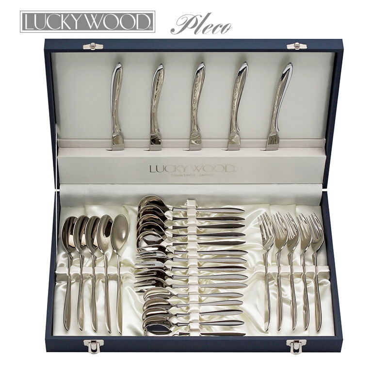 LUCKY WOOD（ラッキーウッド） カトラリーセット ナイフ フォーク