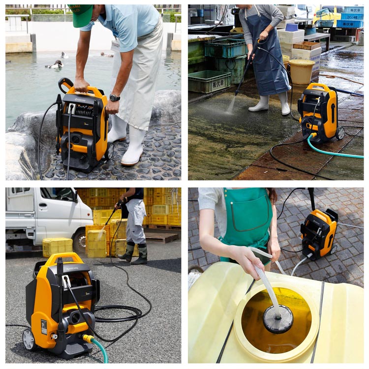 リョービ（RYOBI） 京セラ(リョービ) コード式高圧洗浄機 (60Hz) AJP