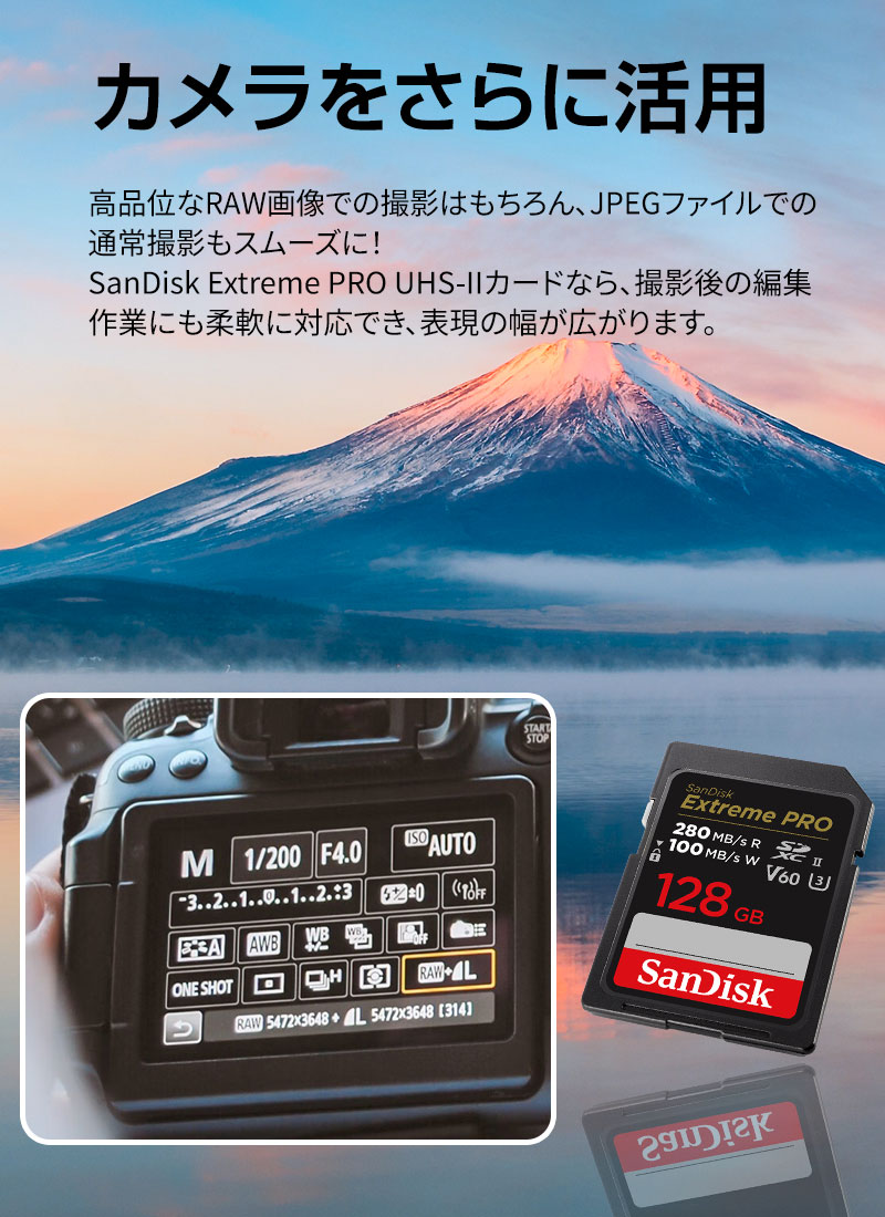 SanDisk（サンディスク） SDXCカード 128GB sandisk Extreme Pro UHS