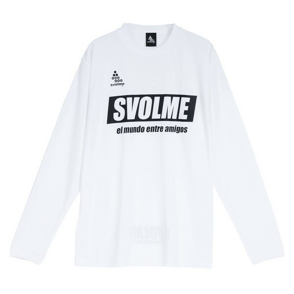 SVOLME（スボルメ） プラシャツ Tシャツ 長袖 シンプルロゴロングプラT