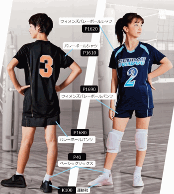 女子バレーボールパンツ レディスサイズ ユニフォーム プラクティス