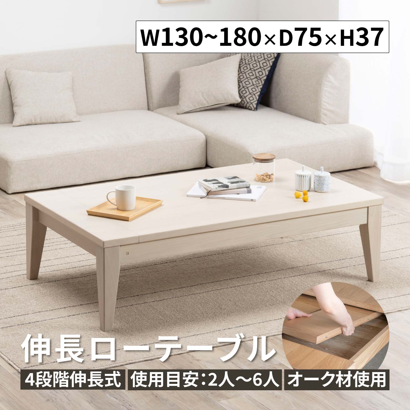 tac INTERIOR（タックインテリア） ローテーブル センターテーブル