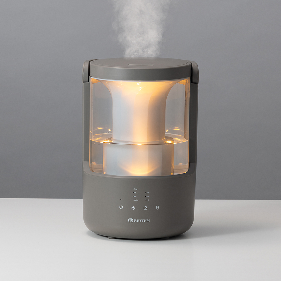 RHYTHM リズム MIST 250 超音波式 プールレス 加湿器 ウォームグレー