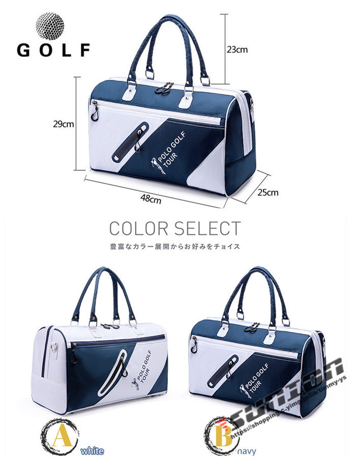 ゴルフバッグ メンズ ゴルフ バッグ ボストンバッグ スポーツ シューズ