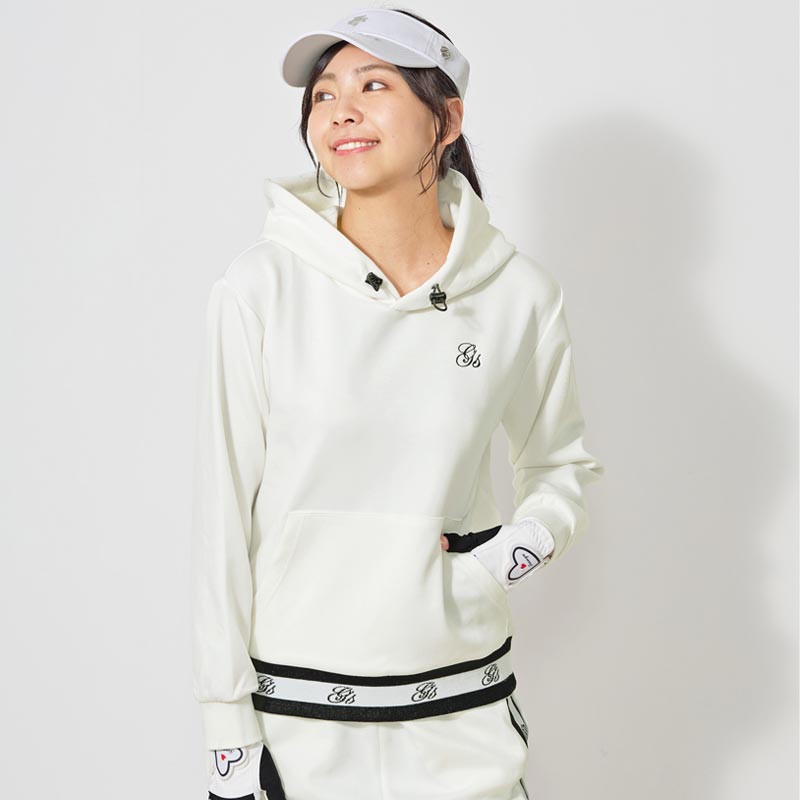 ゴルフウェア レディース gs GOLF プルパーカー フーディー スウェット