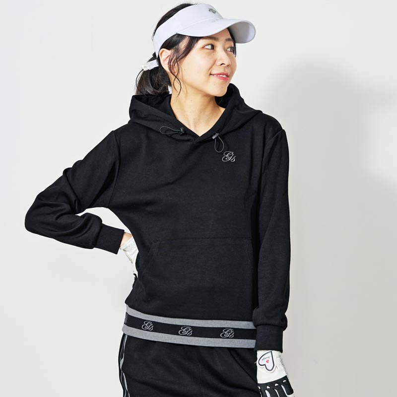 ゴルフウェア レディース gs GOLF プルパーカー フーディー スウェット