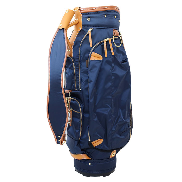 考英舎 キャディバッグ ゴルフ カートバッグ DM型ナイロン