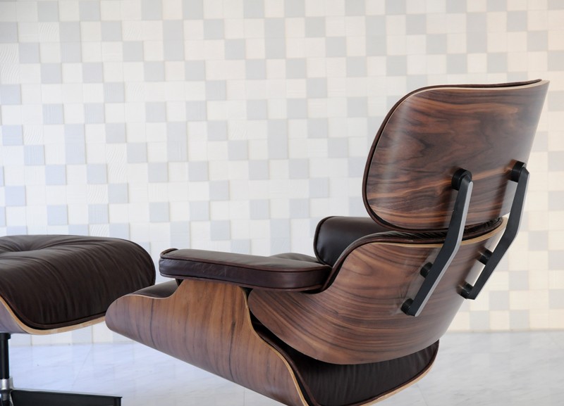 イームズラウンジチェア オットマン オイルワックスレザー仕様