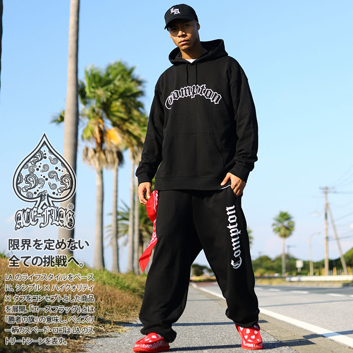 ACEFLAG（エースフラッグ） 上下セット 長袖 ブランド スケボー 大きい