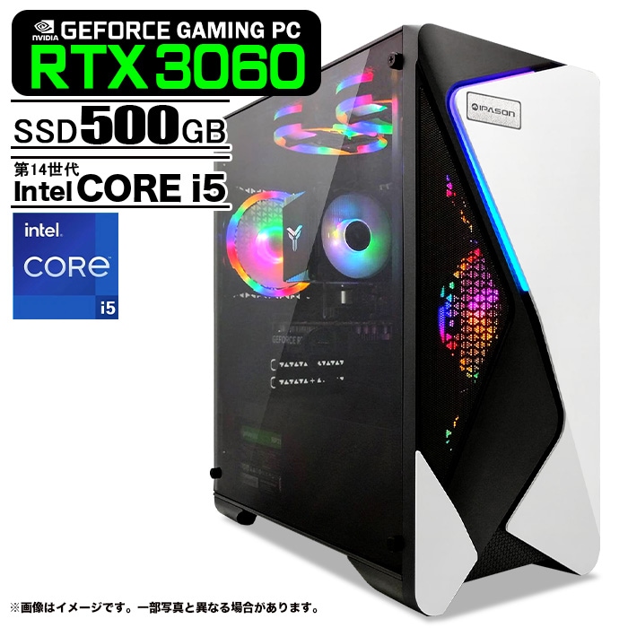 PASOUL ゲーミングPC デスクトップパソコン COMBAT Z GeForce RTX3060