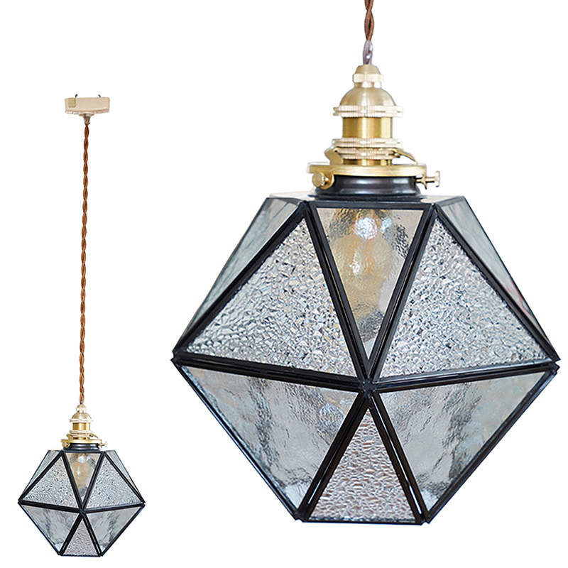 ペンダントライト ステンドグラス 引掛けシーリング 1灯 E17 照明器具