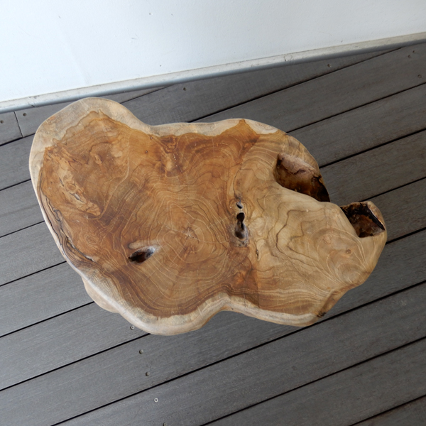 ナチュラルウッドスツール C 花台 スツール おしゃれ 台 天然木 木