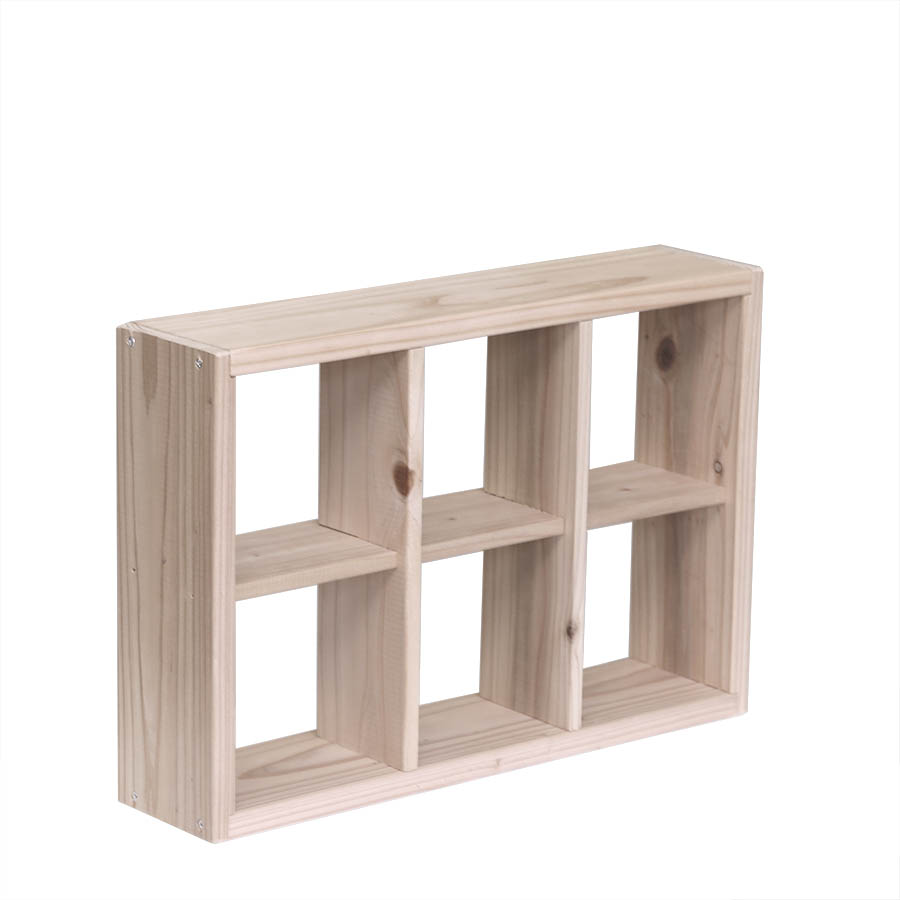 格子ラックミニ 120型 3X2 幅410mm×高さ280mm×奥行96mm