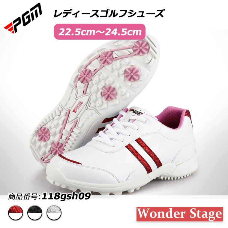 PGM ゴルフシューズ レディース スニーカー 滑り止め スニーカータイプ
