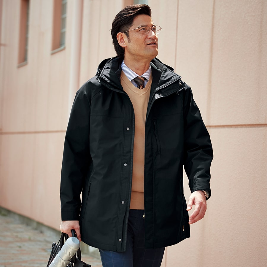 Asahicho 寒波対策 雪かき 最強防風 GORE-TEX 防寒コート レインウェア