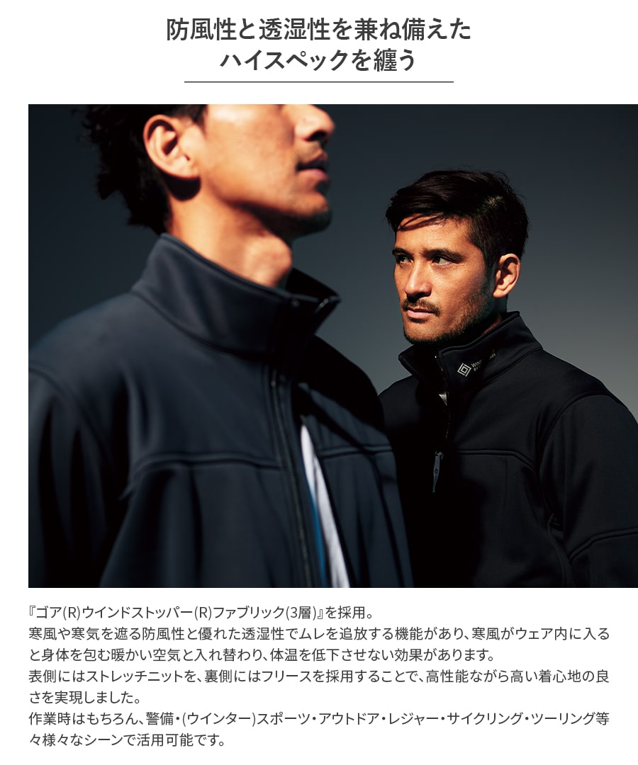 寒波対策 雪かき 最強防風 GORE(R) 51038 51039 ゴア(R) ウィンド
