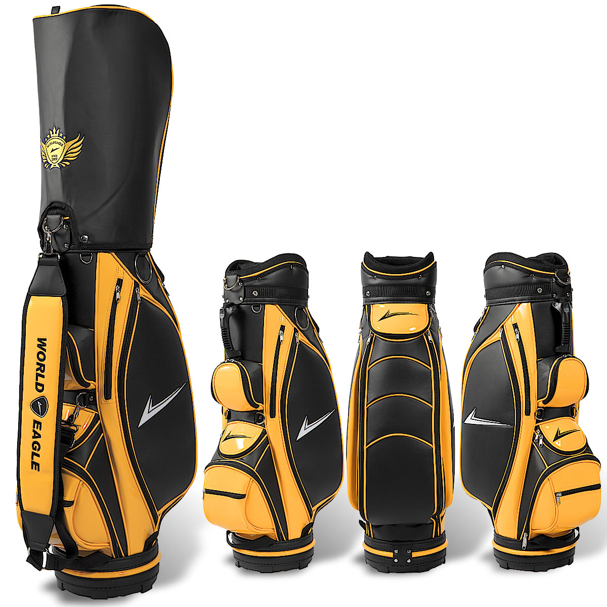 WORLD EAGLE 軽量 ゴルフバッグ CBX キャディバッグ 人気 メンズカート