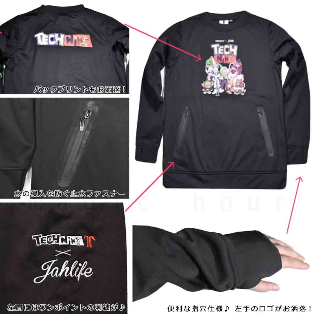 TECHNINE（テックナイン） スノーボード パーカー スノボー 撥水