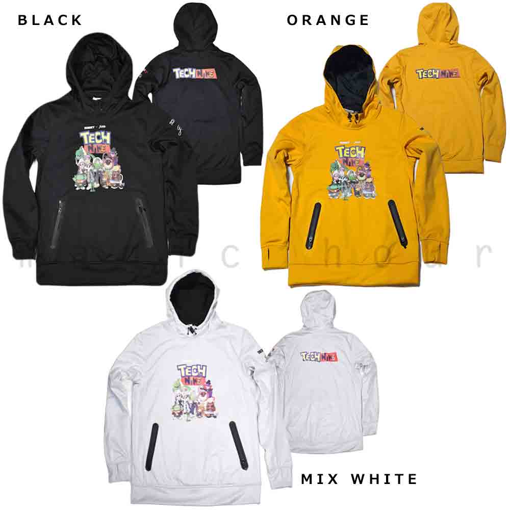 TECHNINE（テックナイン） スノーボード パーカー スノボー 撥水