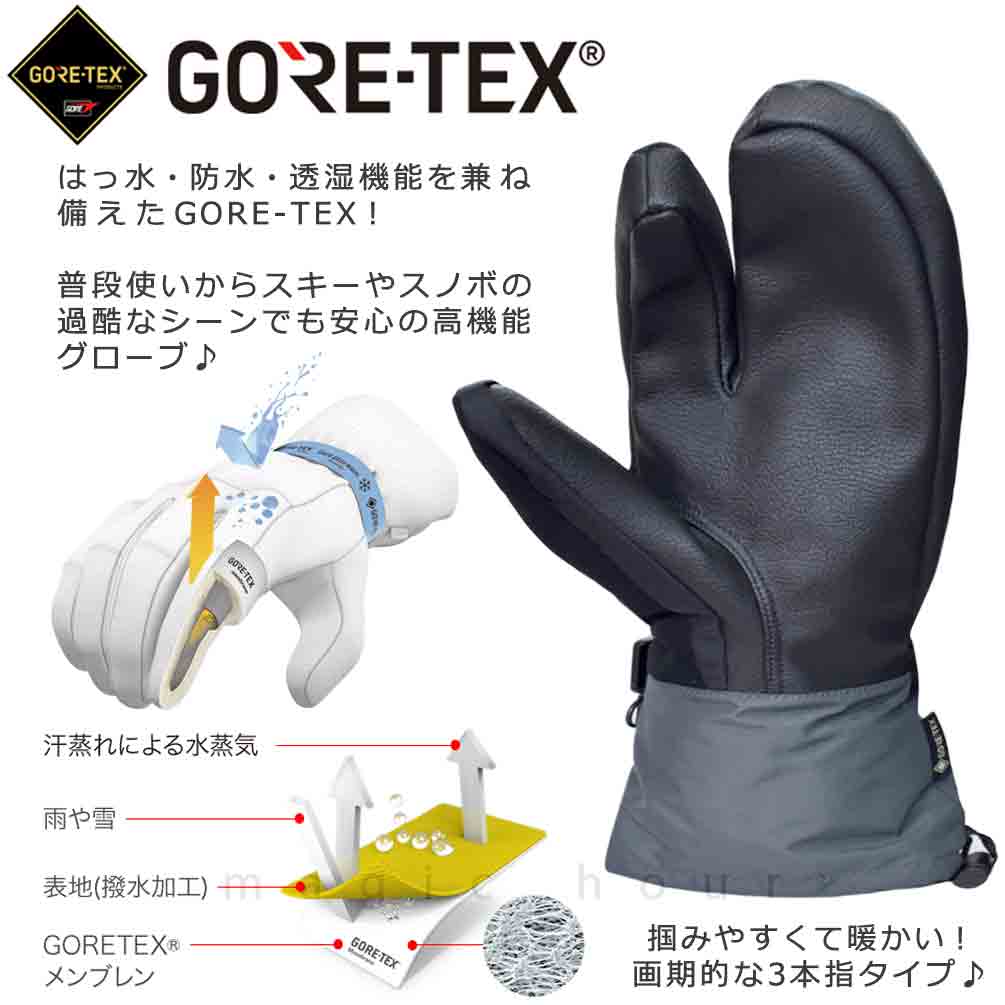 AFDICEGEAR スキー スノーボード ゴアテックス グローブ トリガー