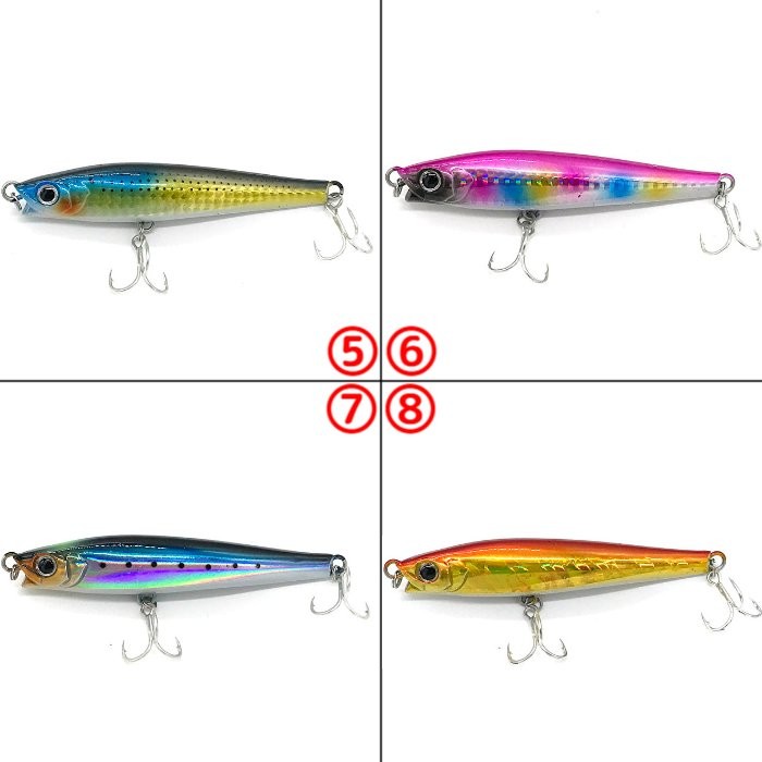 シンキング ペンシル 5個セット 40g シンペン ヘビー リップ 青物