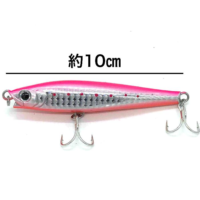 シンキング ペンシル 5個セット 40g シンペン ヘビー リップ 青物