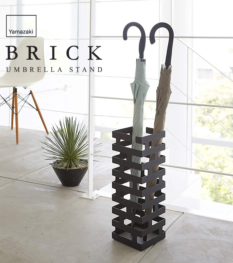 山崎実業 特典付 かさたてブリック 傘立て アンブレラスタンド 玄関