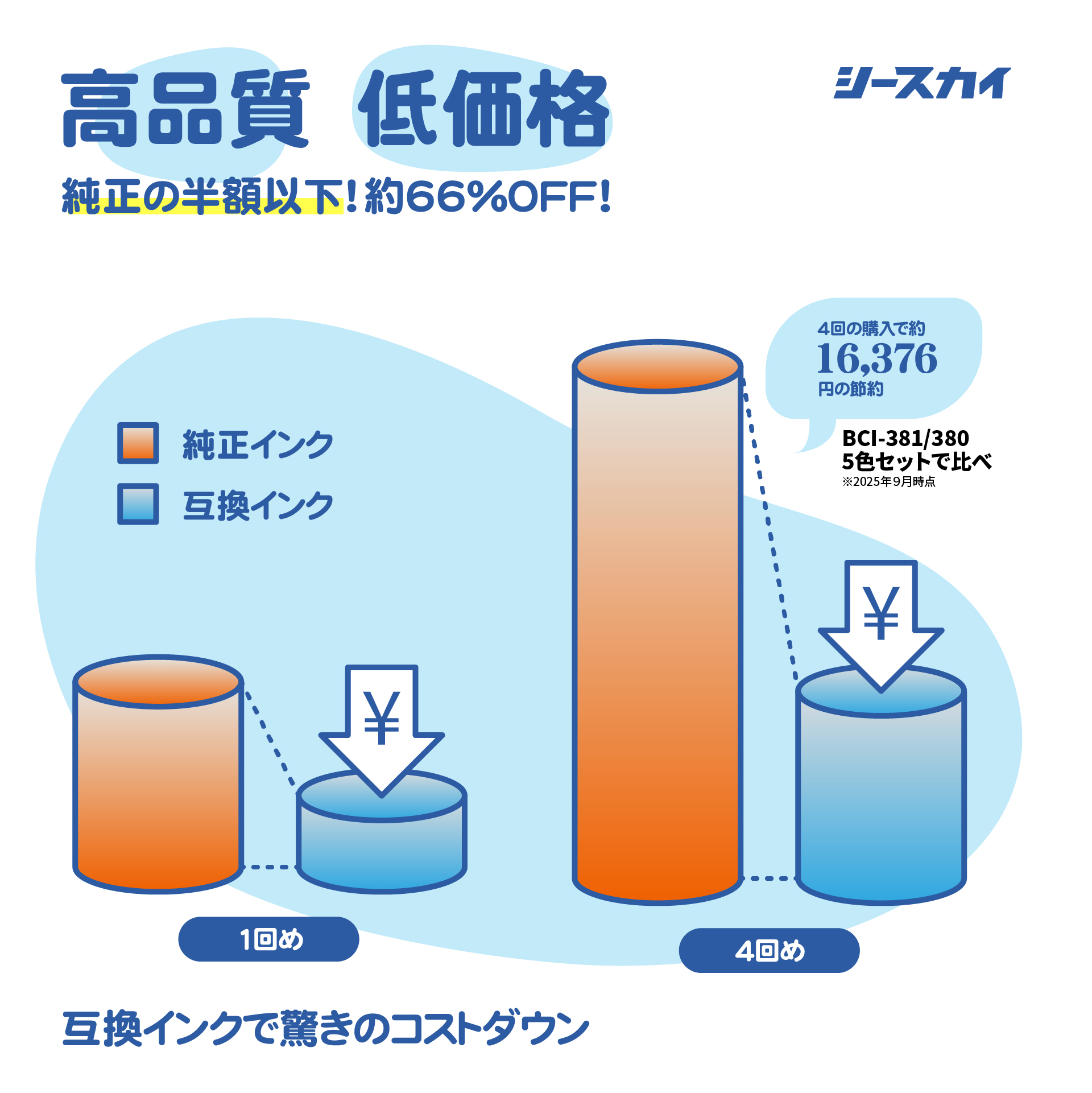 PFI-207BK ブラック 2個セット キヤノン用 互換 インクタンク インク