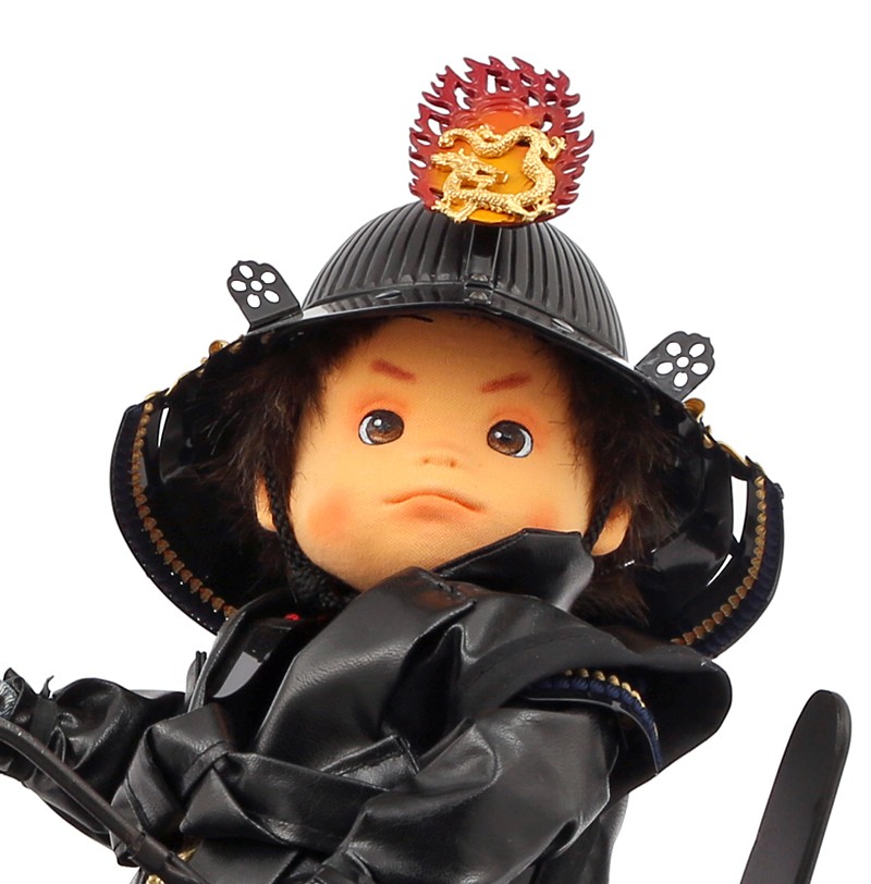 五月人形 子供大将飾り 武者人形 人形工房 壱三作 わんぱくライダー