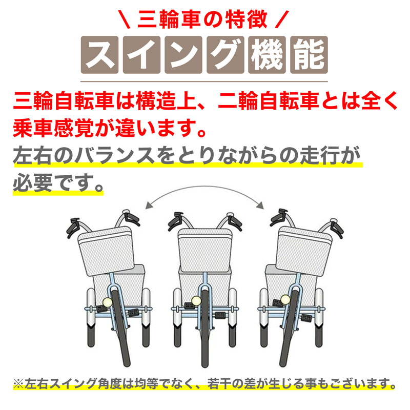 21Technology 三輪車 大人用 三輪自転車 大人三輪車 三輪車 おとな用